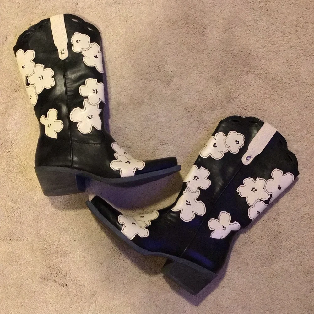 Circus NY by Sam Edelman Jill Western Boots - Picture 3 of 7